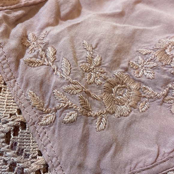 Free People | s | pink lace thermal, sweetest thing top, balloon long sleeves - Picture 7 of 8